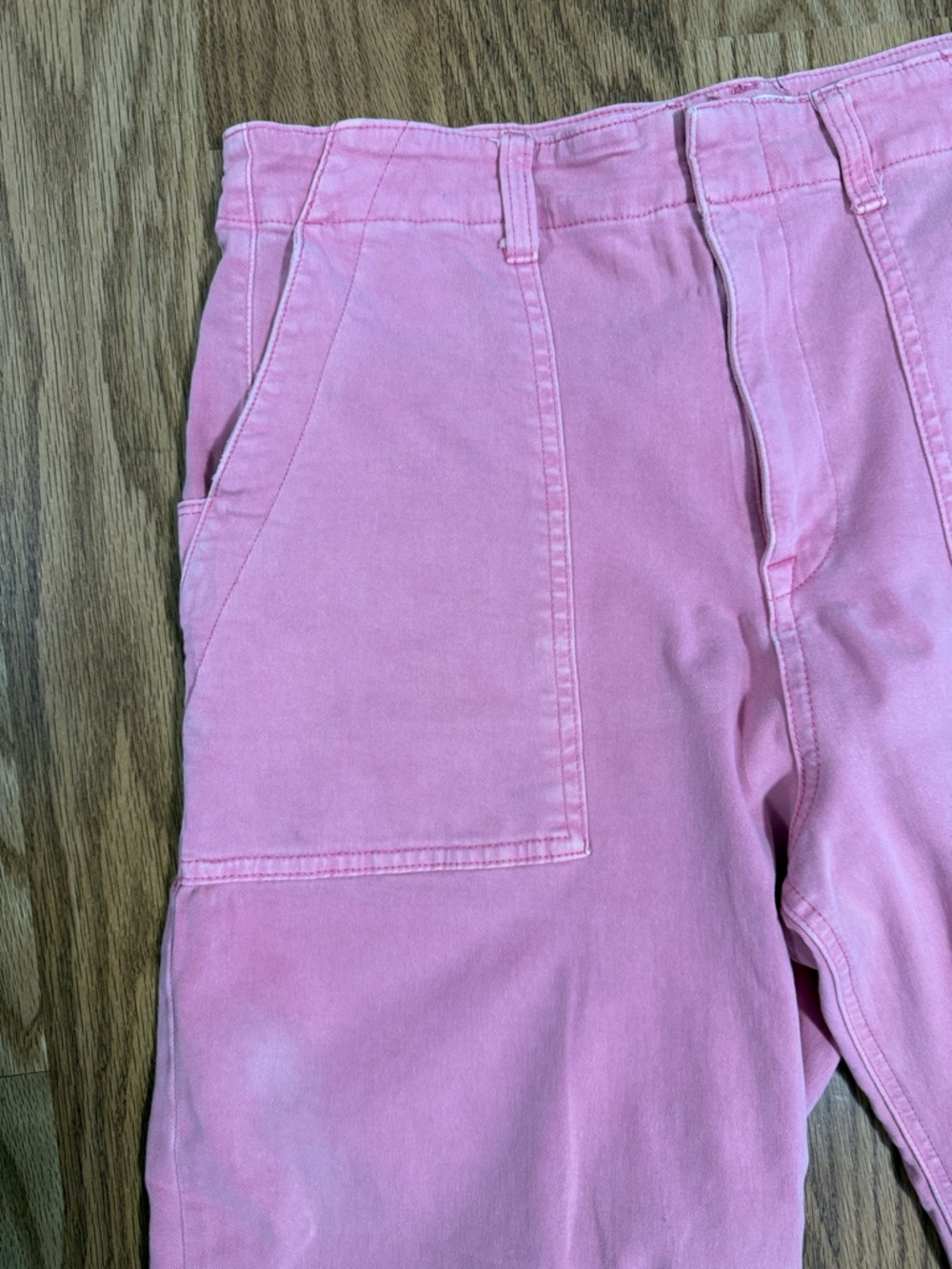 pistola Wide-Leg Utility Pants in Rose Pink size 31 - Picture 8 of 12